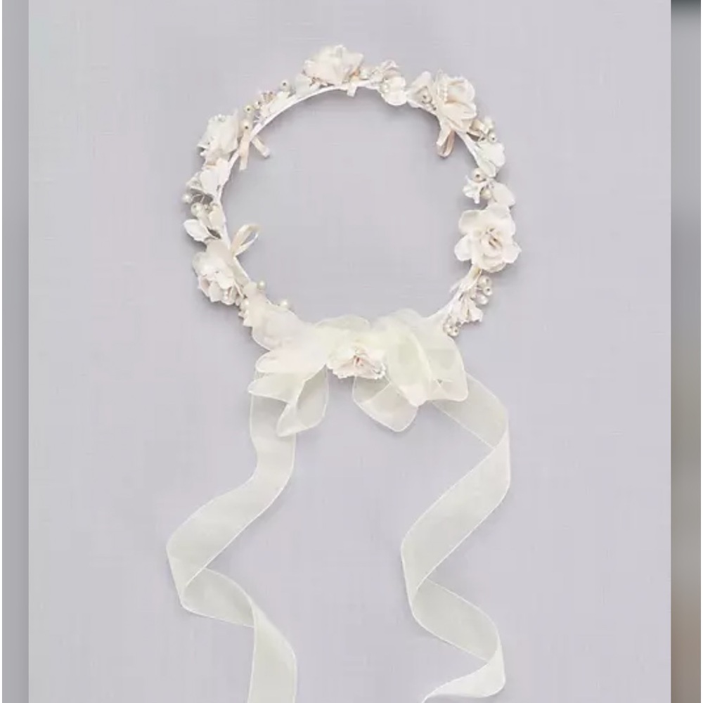 David’s bridal flower girl crown